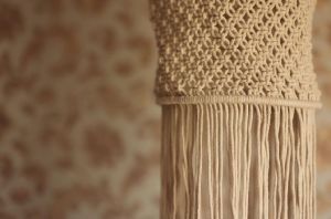 Boho Cotton Macrame Lantern
