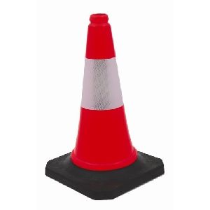 rubber base traffic cone