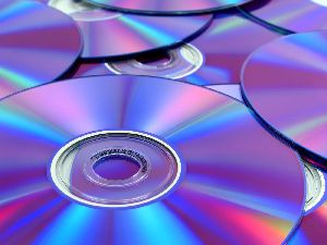 blank compact disc