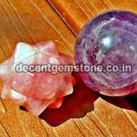 Rose Crystal Spheres