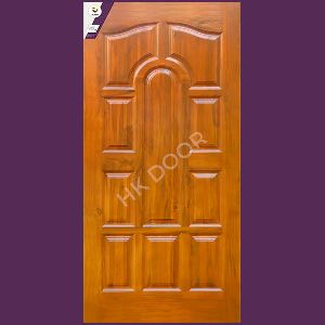 Brown African Teak Wood Door
