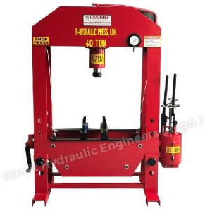 40 Ton Hand Operated Hydraulic Press