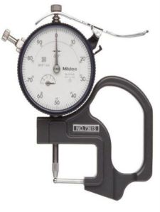 Analog Dial Thickness Gauge