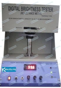 Digital Semi Automatic Reflectance Brightness Testing Machine