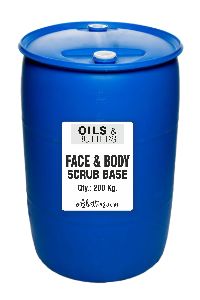 Face and Body Scrub Base Ready To Use Parabean & Sulfate Free