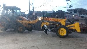 JCB fitted Grader