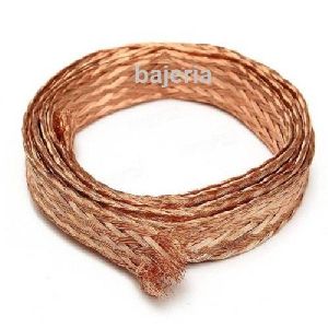 flat copper braid