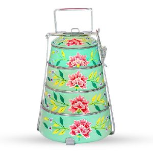 Hand Painted Tiffin Box
