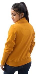 LOMOOFY Womens Winter Stylish HIGH Neck Fleece