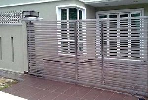 Automatic Stainless Steel Sliding Gate