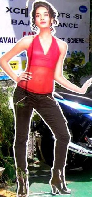 Advertising Cut Out