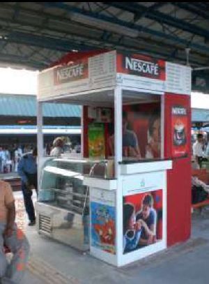 Advertising Kiosk