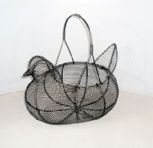 Iron Wire Egg Basket