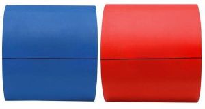 COMBO OF BIG SIZE BLUE AND RED VINYL VASTU TAPES