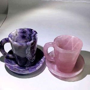 Agate Cup Set