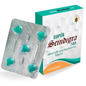 Super Scindigra 160mg Tablets