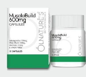 Muscle Build 600mg Capsules