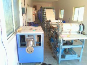 Automatic papad making machinhe