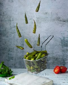 Vaccum fried vegetable chips