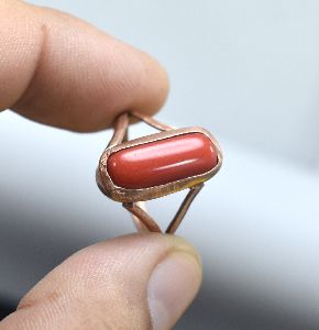 moonga ring in pure copper for mars planet