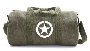 Khaki Exclusive Travelling Duffle Shoulder Bag