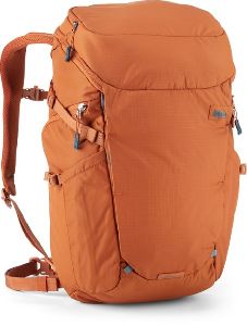 Orange Waterproof Matty Shoulder Travelling Rucksack Backpack