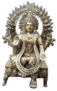 Brass Laxmi Statue