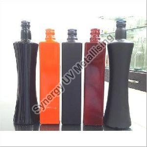 Plain Coated Glass Bottles