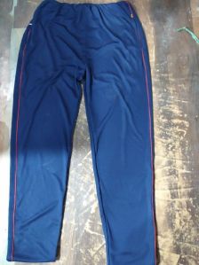 Striped Polyester Track Pants