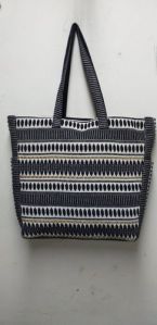 Cotton Jacquard Shopping Bag