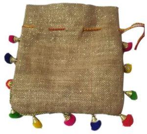 Handmade Jute Potli Bag