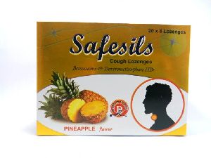 Pineapple Safesils Lozenges