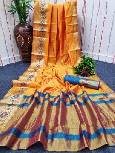 Weaving Silk Saree