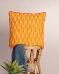 Hand Crafted Chanderi Cushion Cover