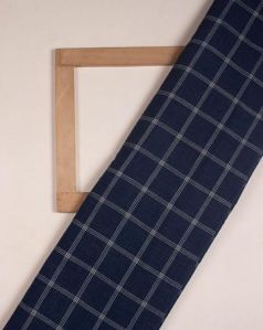 Tartan Checks Jamdani Premium Pure Handloom Cotton Muslin Fabric