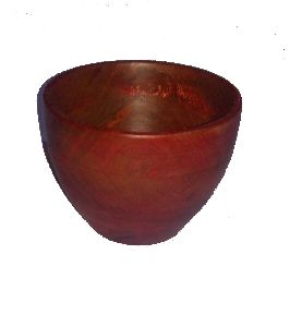Wooden Food Serving Bowl