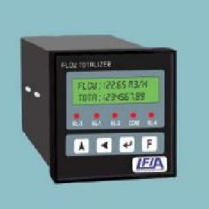 96X96 16X2 Line LCD Flow Rate Indicator Cum Totalizer