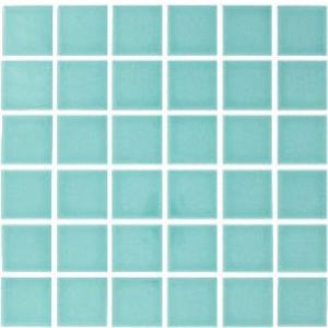 23x23mm Plain Green Series Swimming Pool Tiles