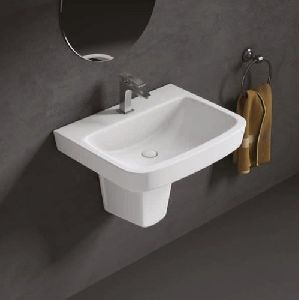 Half Pedestal Wash Basin