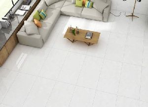 Hawai White Glossy Vitrified Floor Tiles