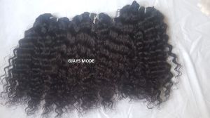 SOFT AND SHINY INDIAN CURLY HUMAN HAIR