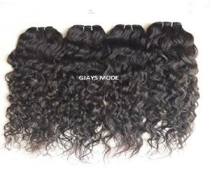 SINGLE DONOR DOUBLE WEFTED CURLY HUMAN HAIR