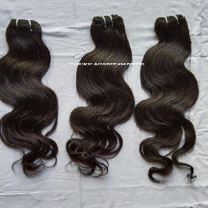 REMY VIRGIN INDIAN WAVY HUMAN HAIR