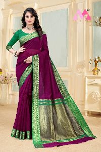 Fancy Cotton Silk Saree