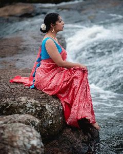 Mangalavastram Woven Silk Saree