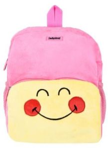 Happy Face Soft Toy School Bag