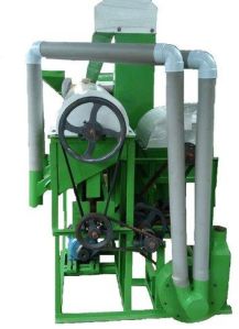 Mini Dal Mill With Grader and Elevator