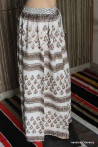 Printed Long Skirt