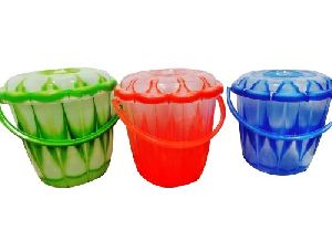 Plastic Lid Water Bucket