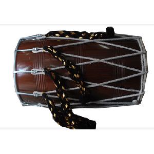 Traditional Wooden Dholak